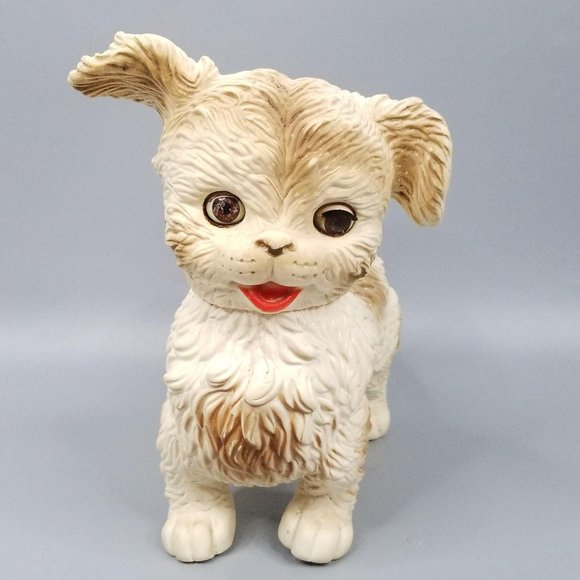 Vintage 60s Edward Mobley Arrow Rubber Dog - Picture 2 of 11